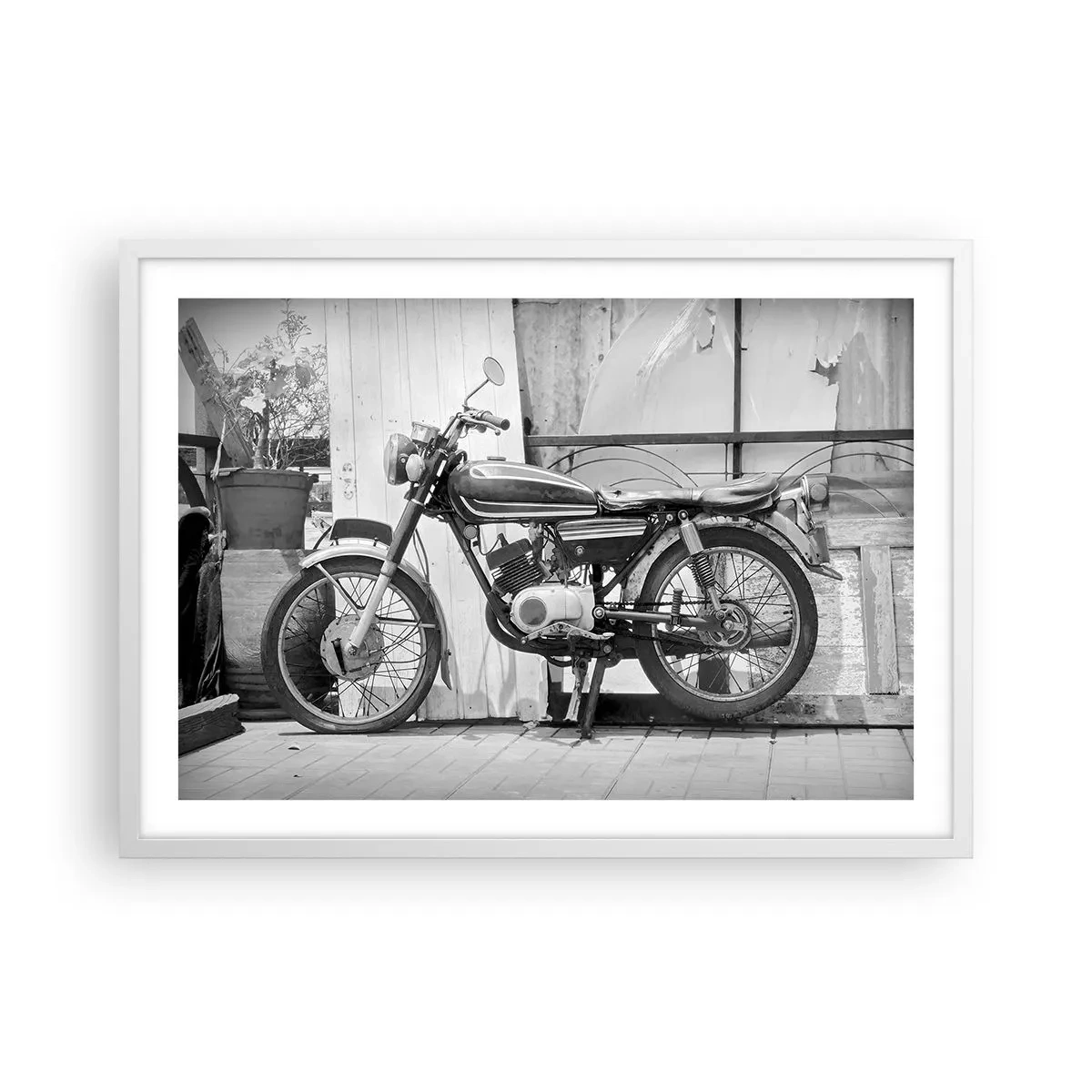 Affisch i vit ram - Klassik framför allt - 70x50 cm