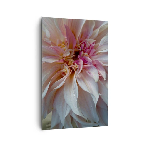 Canvastavla - Bild på duk - Blommande friskhet - 80x120 cm