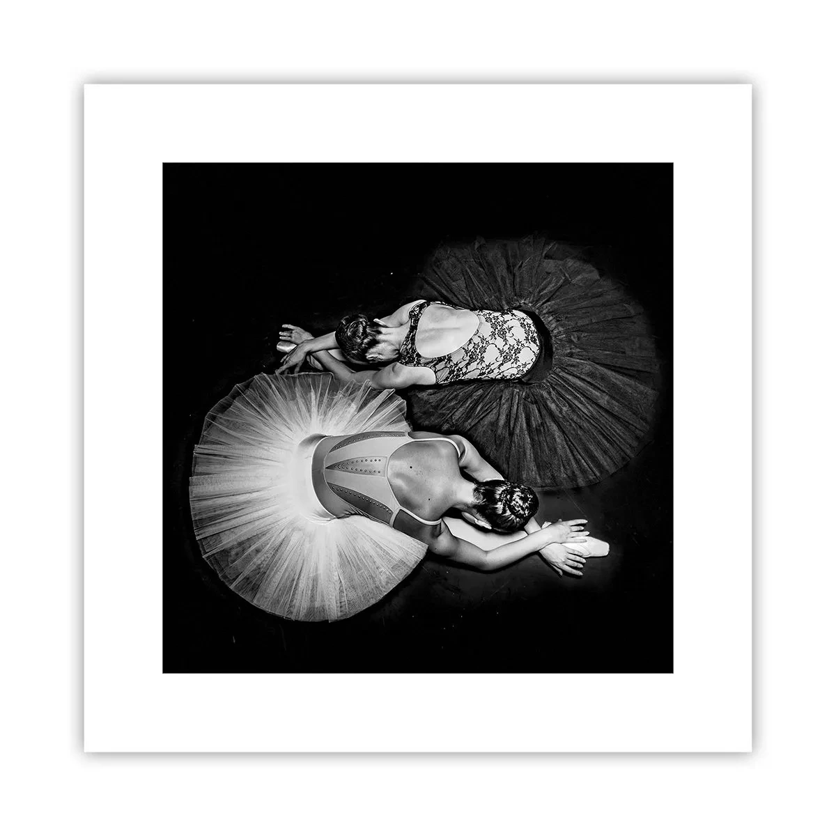 Affisch - Jin och jang – den perfekta balansen - 30x30 cm