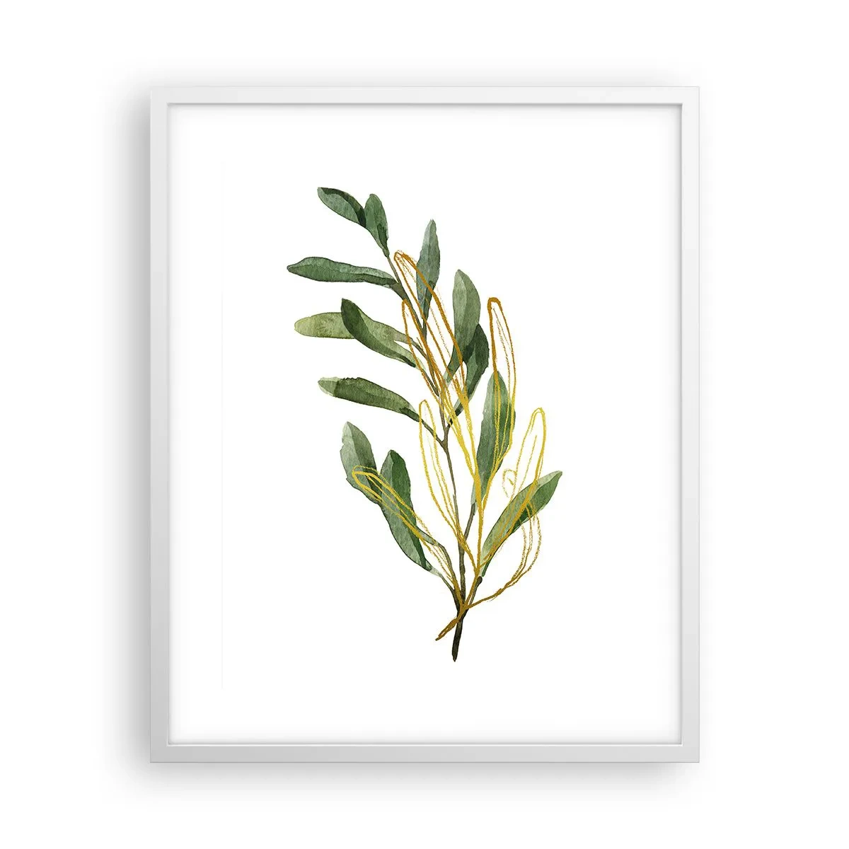 Affisch i vit ram - Allt som är gott - 40x50 cm