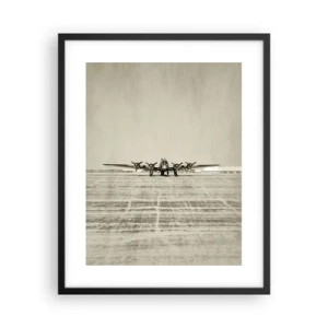 Affisch i svart ram - Redo som vanligt - 40x50 cm