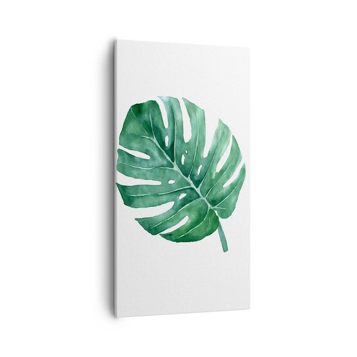 Canvastavla - Bild på duk - Grönt koncept - 55x100 cm