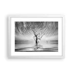 Affisch i vit ram - Naturens symfoni - 40x30 cm