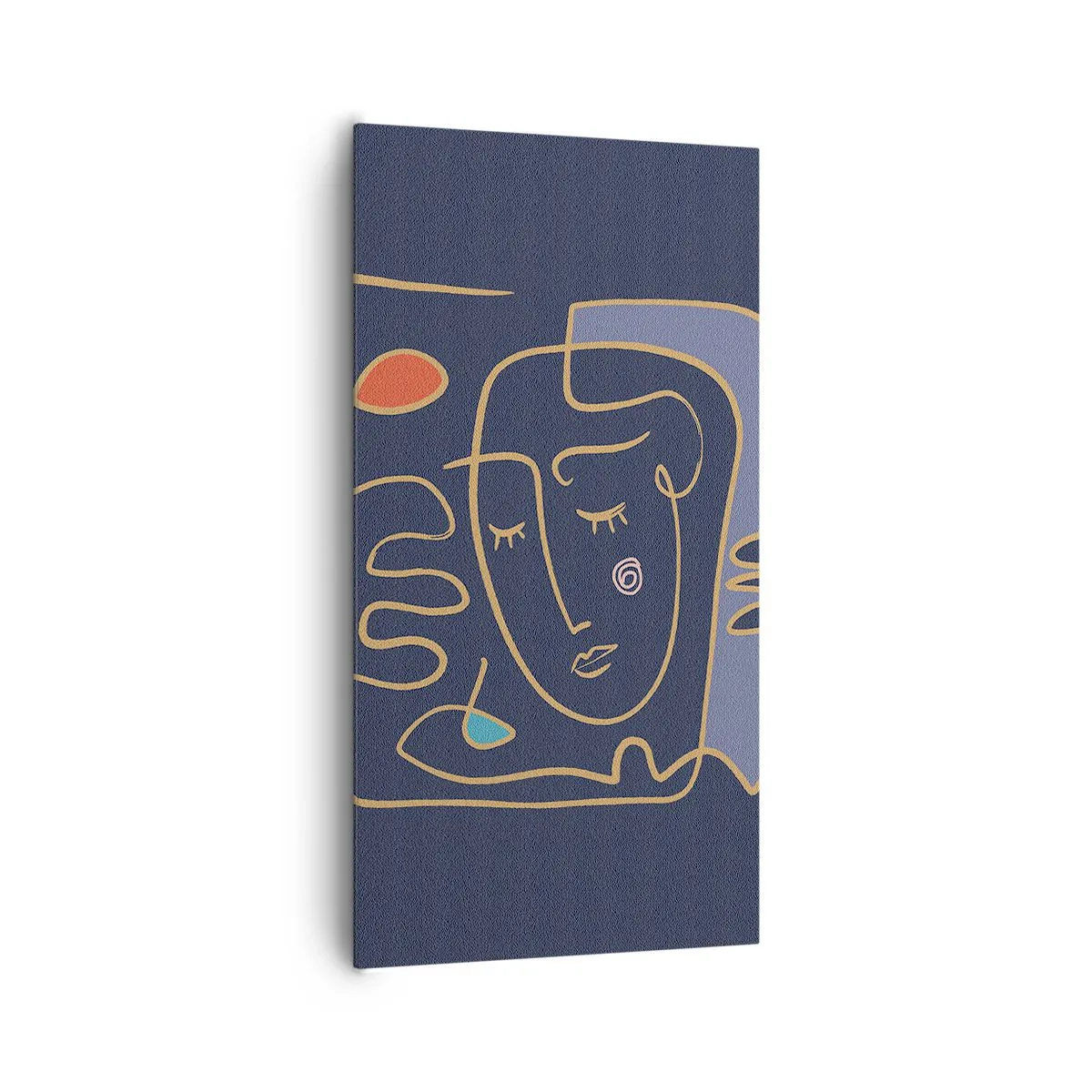 Canvastavla - Bild på duk - I drömmarnas värld - 65x120 cm