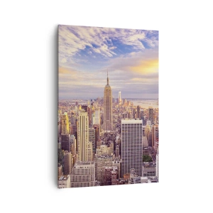 Canvastavla - Bild på duk - Nå ut till molnen - 70x100 cm