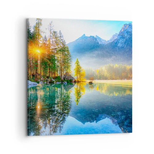 Canvastavla - Bild på duk - Majestät och sötma - 70x70 cm