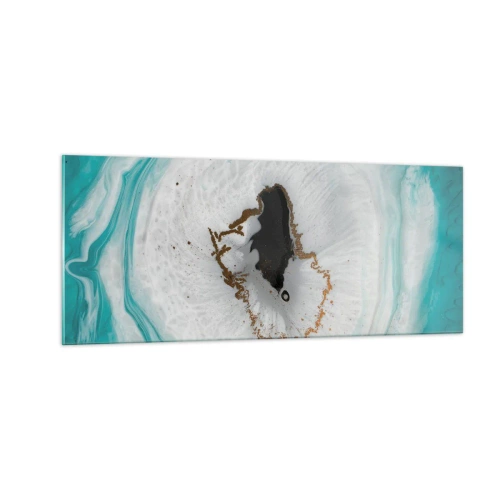 Glastavla - Bild på glas - Att tränga in - 100x40 cm