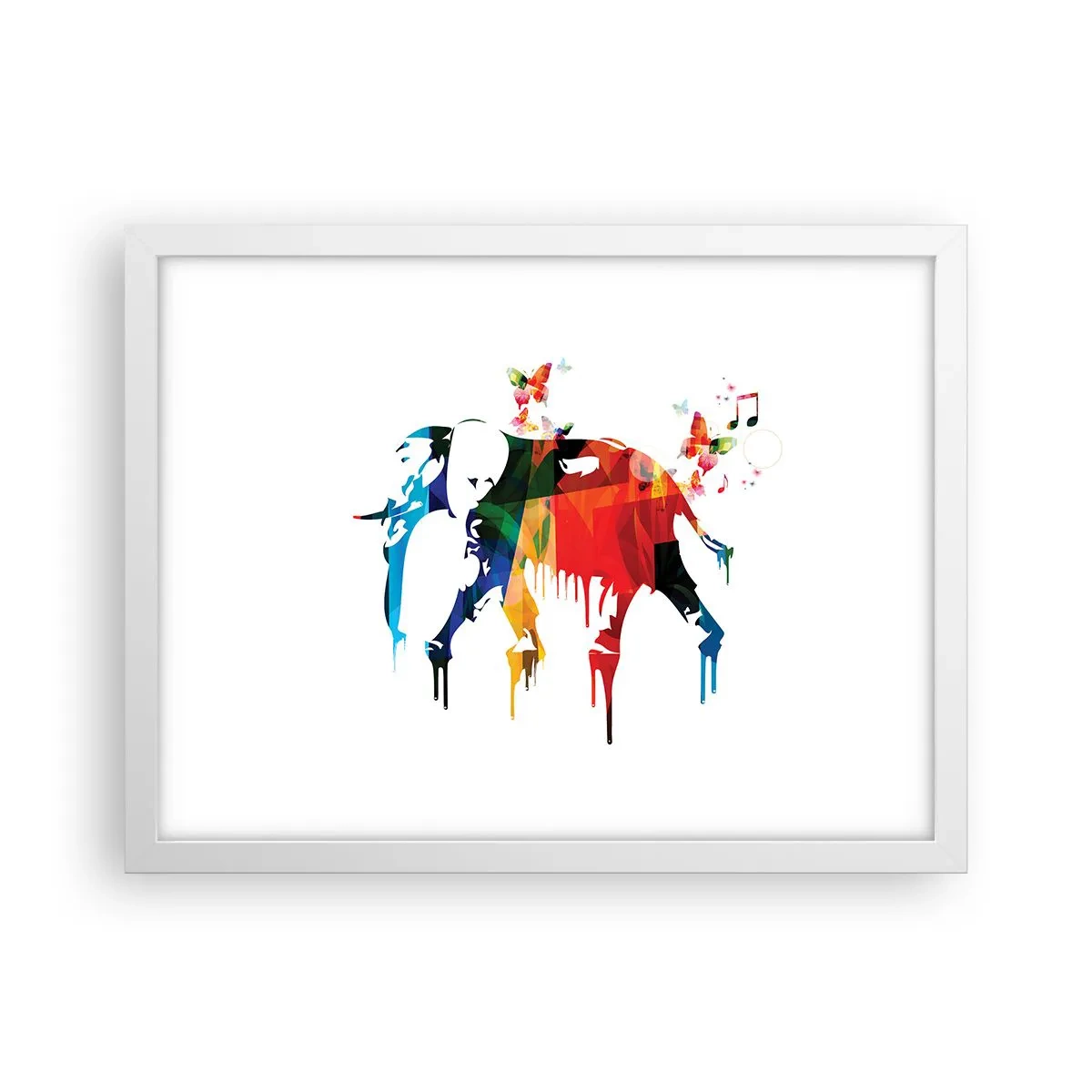 Affisch i vit ram - Var och en kan dansa - 40x30 cm