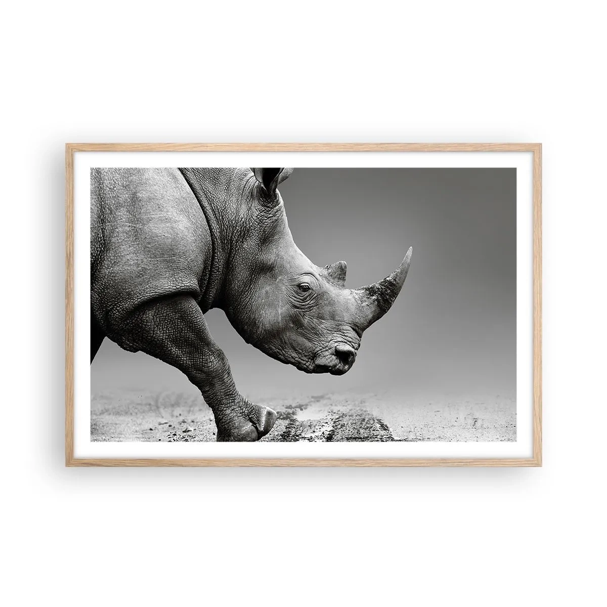 Affisch i ram av ljusek - Ostoppbar kraft - 91x61 cm