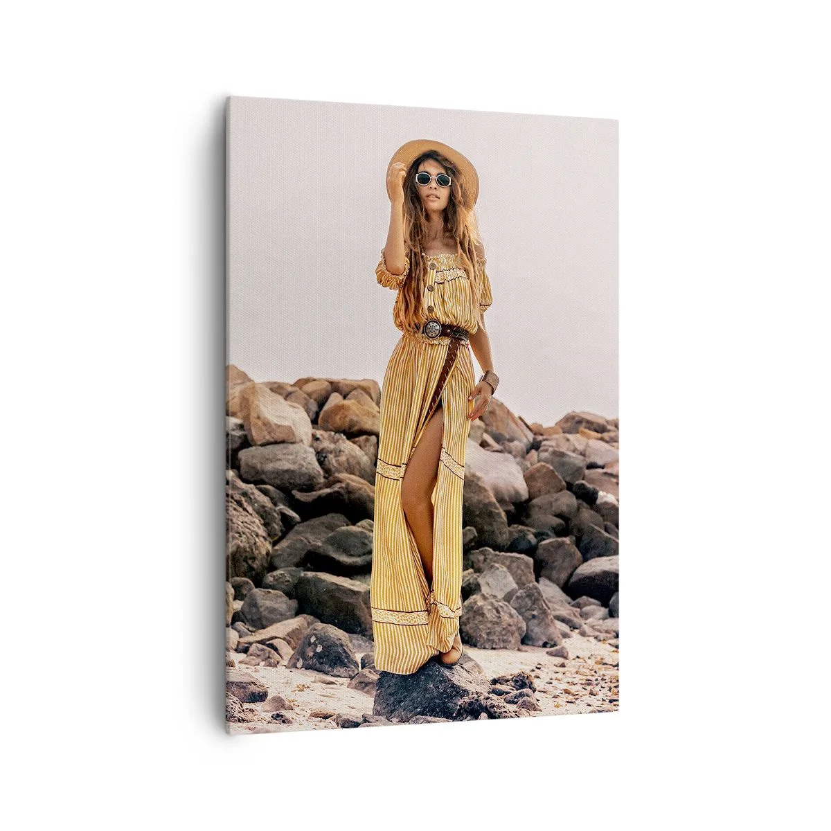 Canvastavla - Bild på duk - Stenarnas magi - 70x100 cm