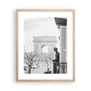 Affisch i ram av ljusek - Rum med utsikt - 40x50 cm