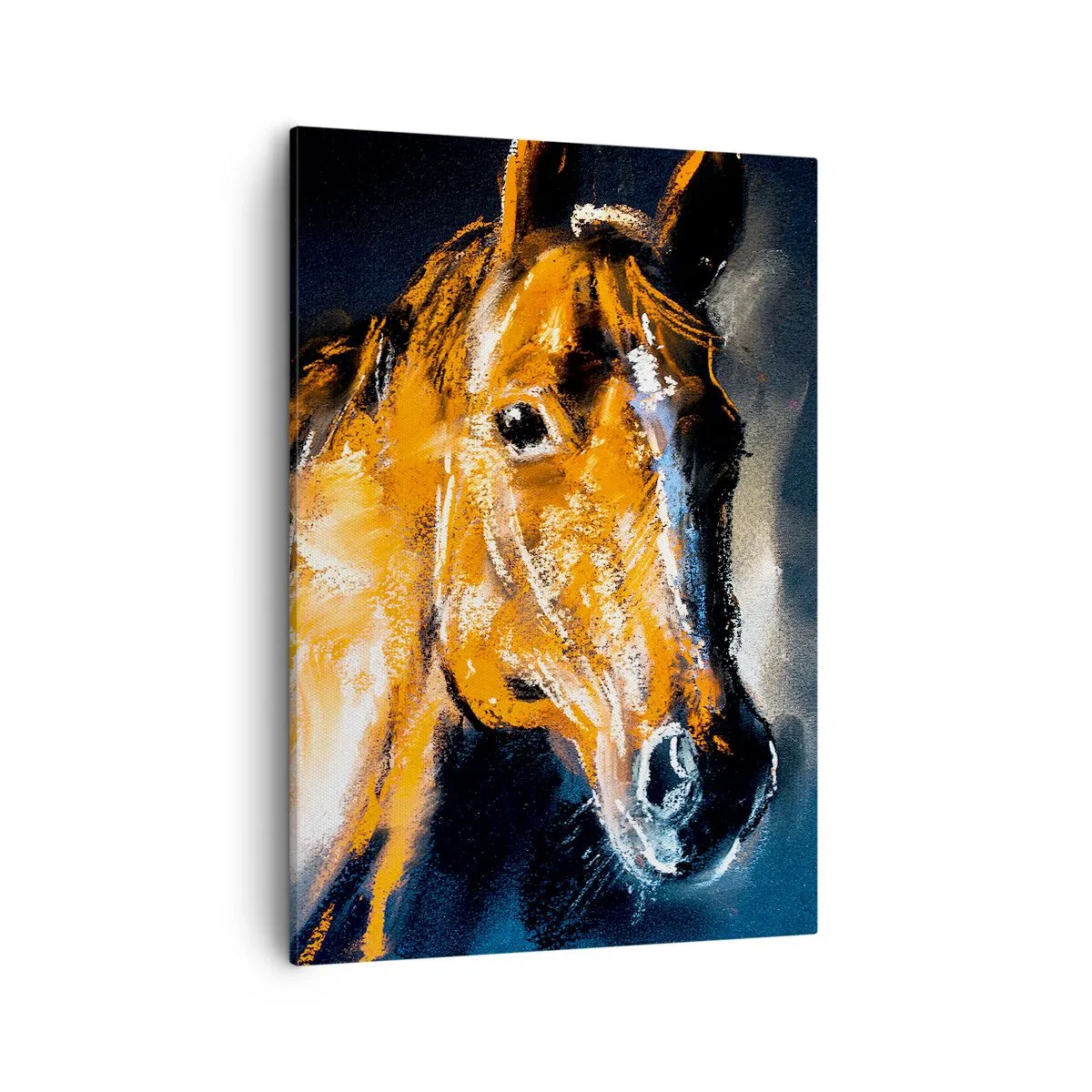 Canvastavla - Bild på duk - Rider du med mig? - 50x70 cm