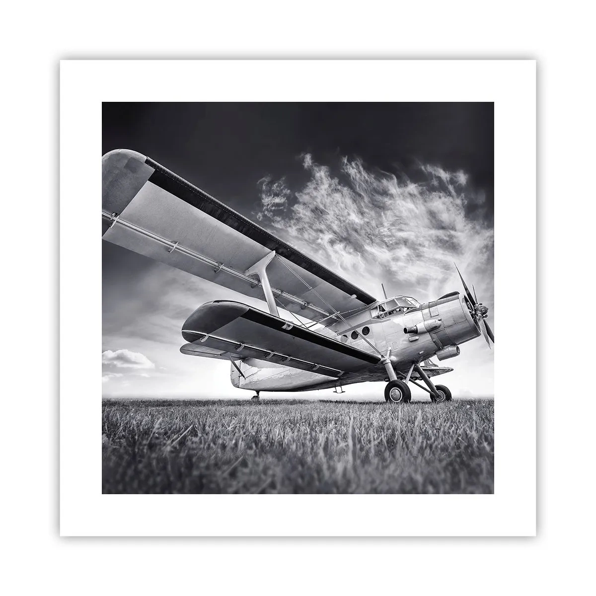 Affisch - Bevingad vandrare - 40x40 cm