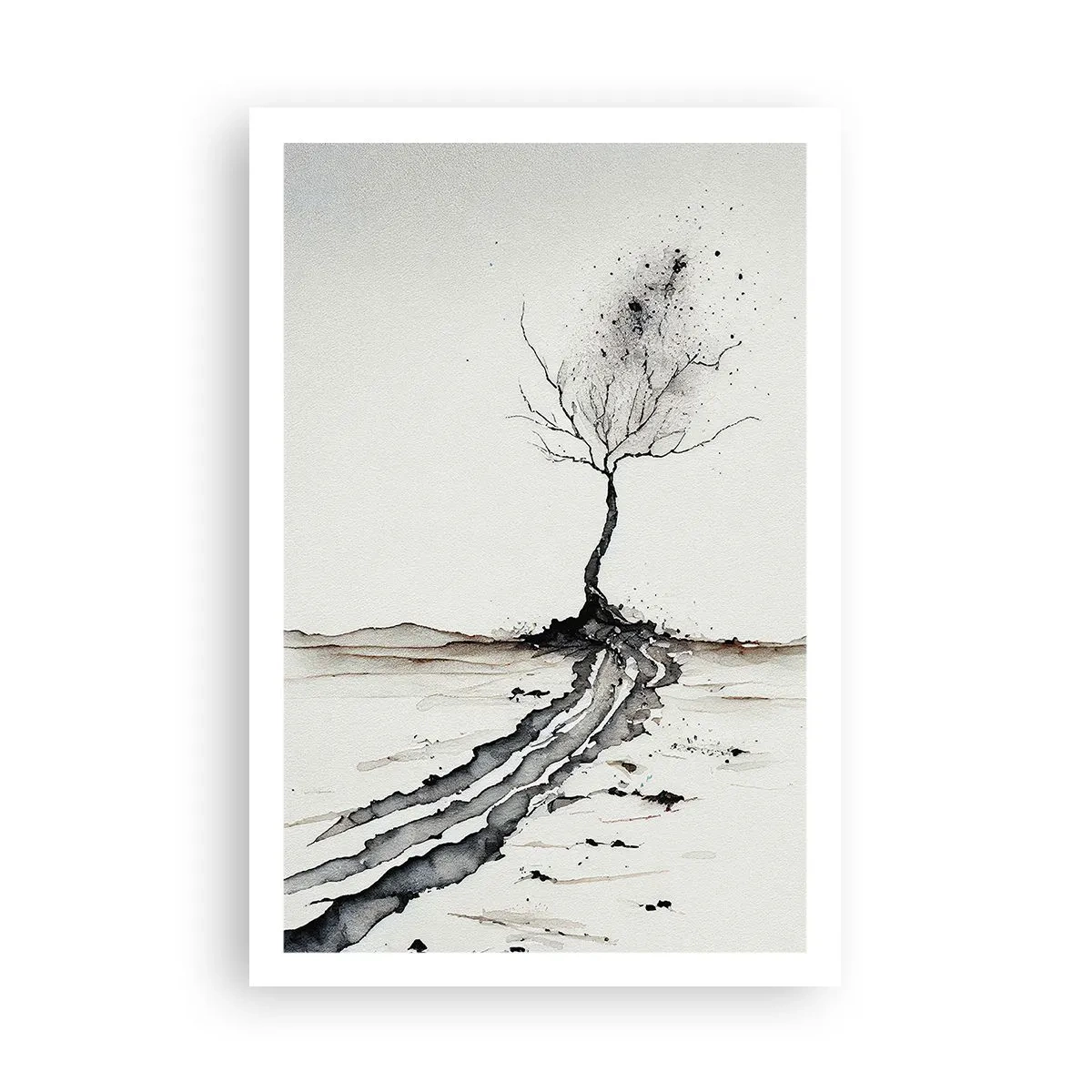 Affisch - Vinterns melankoli - 61x91 cm