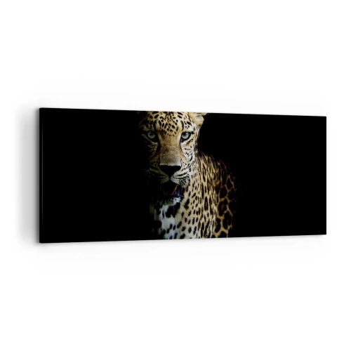 Canvastavla - Bild på duk - Mörk skönhet - 120x50 cm