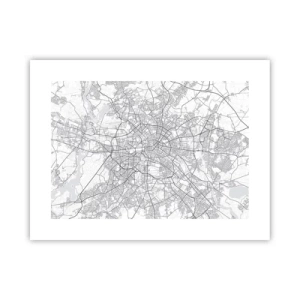 Affisch - Berlins blomma - 40x30 cm