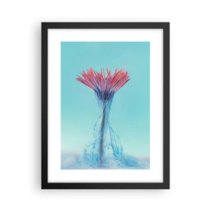 Affisch i svart ram - I upplivande famn - 30x40 cm
