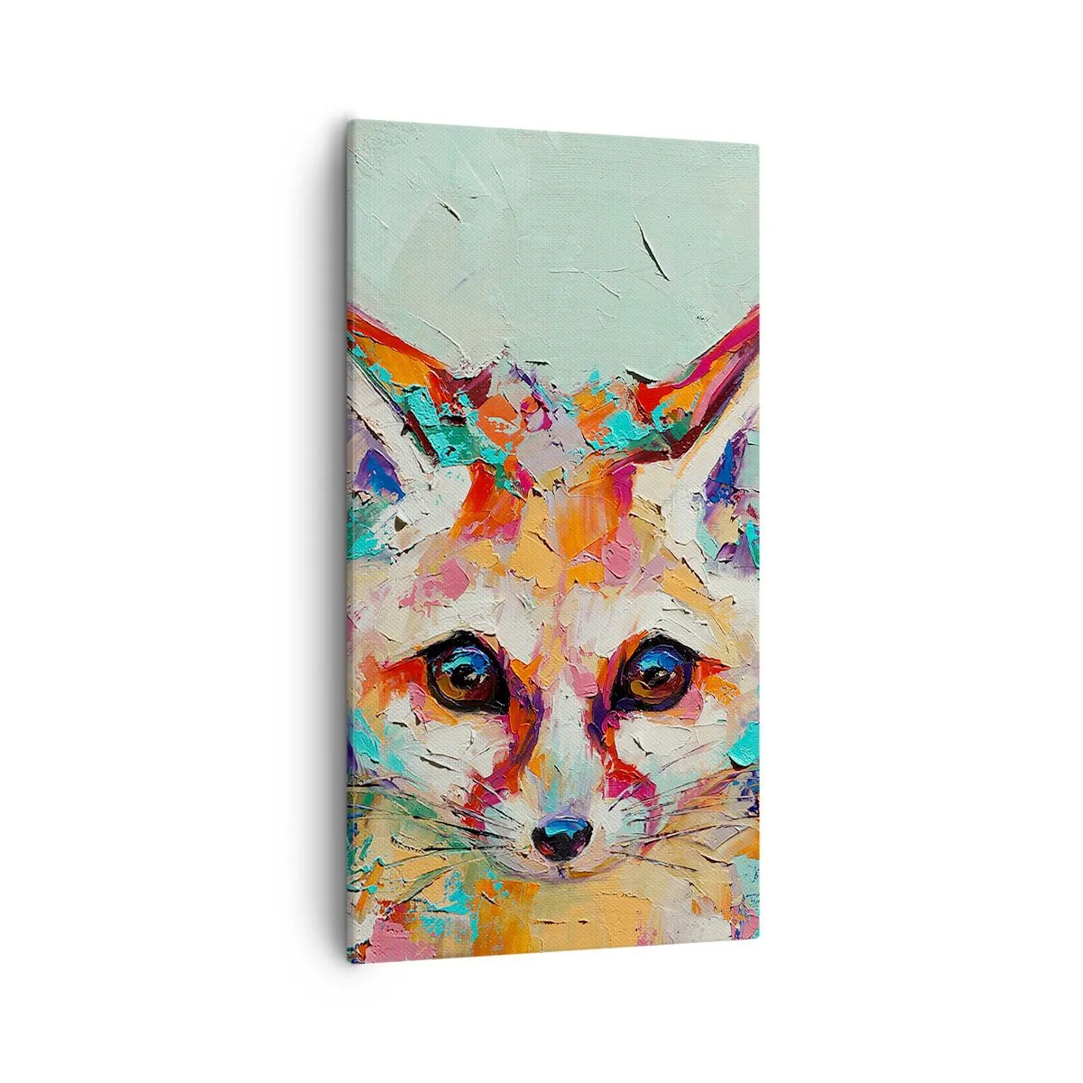 Canvastavla - Bild på duk - Är ni redo för mig? - 55x100 cm