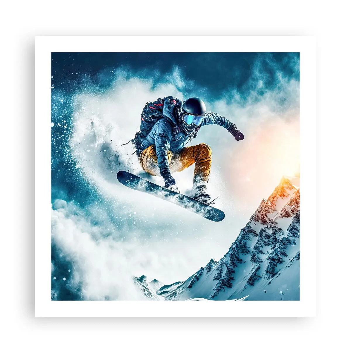 Affisch - Extrema känslor - 60x60 cm