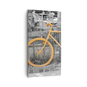 Canvastavla - Bild på duk - Gå, jag väntar här - 55x100 cm