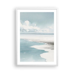 Affisch i vit ram - Milt tidvatten - 50x70 cm