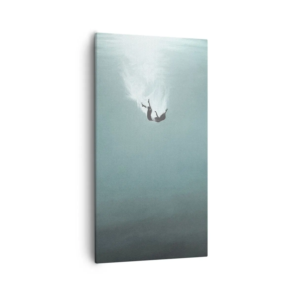 Canvastavla - Bild på duk - I havets famn - 55x100 cm