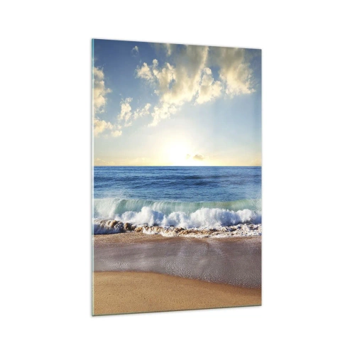 Glastavla - Bild på glas - Rörlighet och orörlighet samtidigt - 70x100 cm