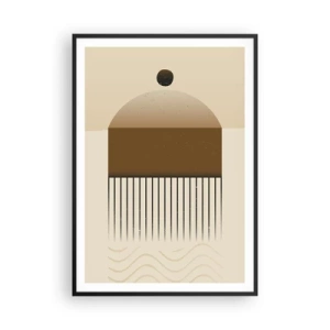 Affisch i svart ram - Olika tillstånd - 70x100 cm