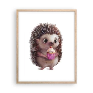 Affisch i ram av ljusek - Varje dag är helgdag - 40x50 cm