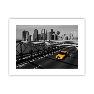 Affisch - Storstadens färg - 40x30 cm