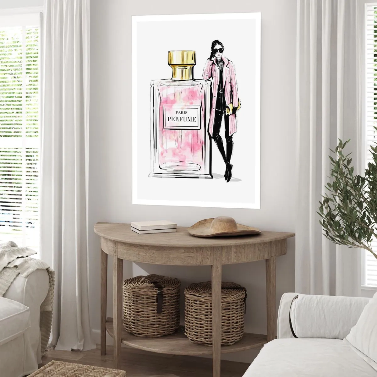 Affisch - Paris-sensualitet - 70x100 cm