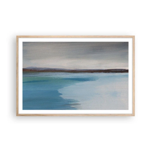 Affisch i ram av ljusek - Horisontellt landskap - 91x61 cm