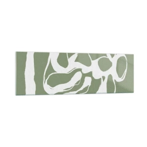 Glastavla - Bild på glas - Rymdens kallelse - 160x50 cm