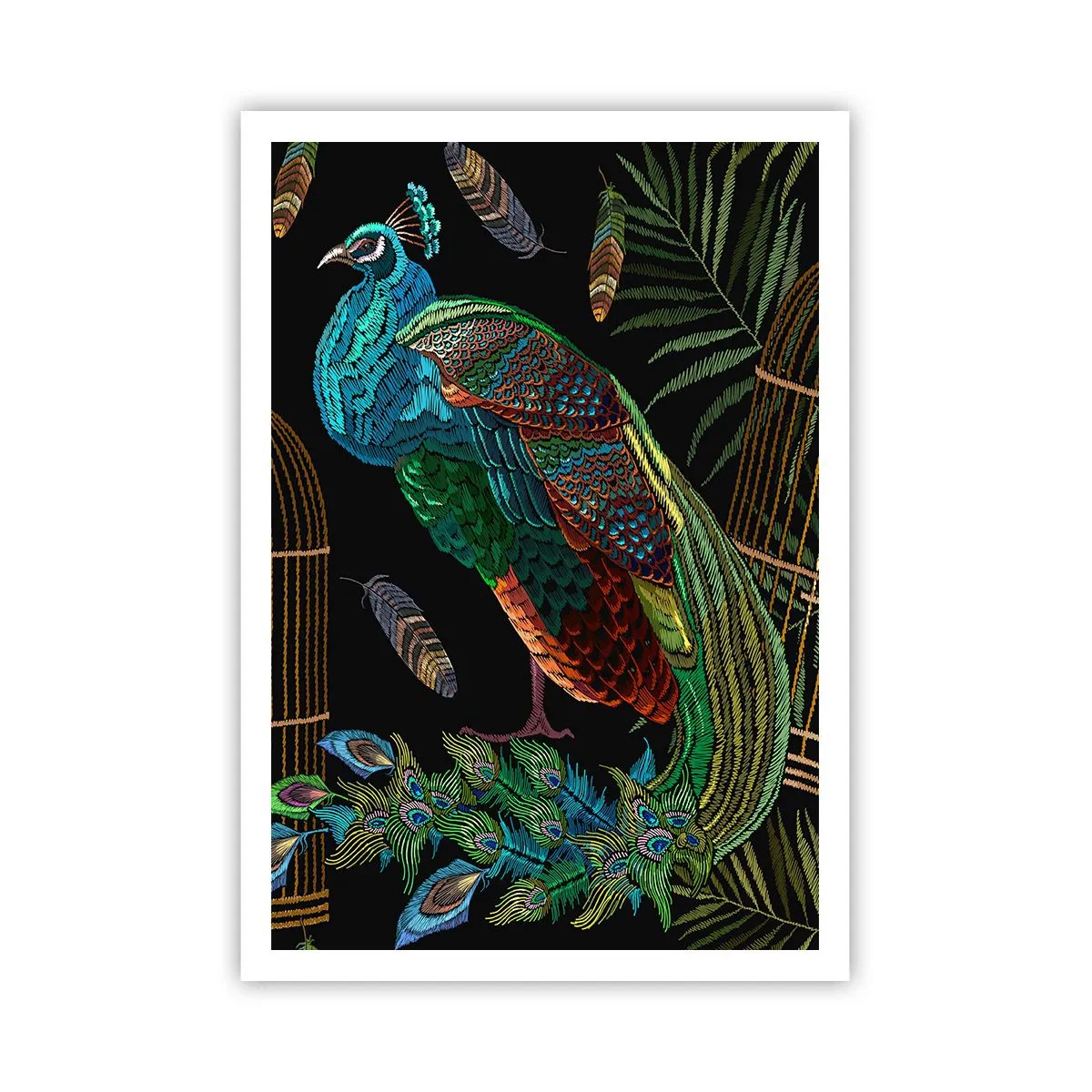 Affisch - I kungliga kläder - 70x100 cm