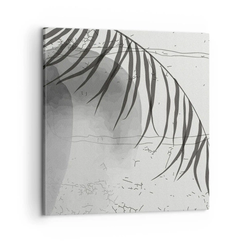 Canvastavla - Bild på duk - Den subtila exotismen i naturen - 60x60 cm