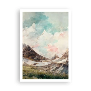 Affisch - Steniga blad - 70x100 cm