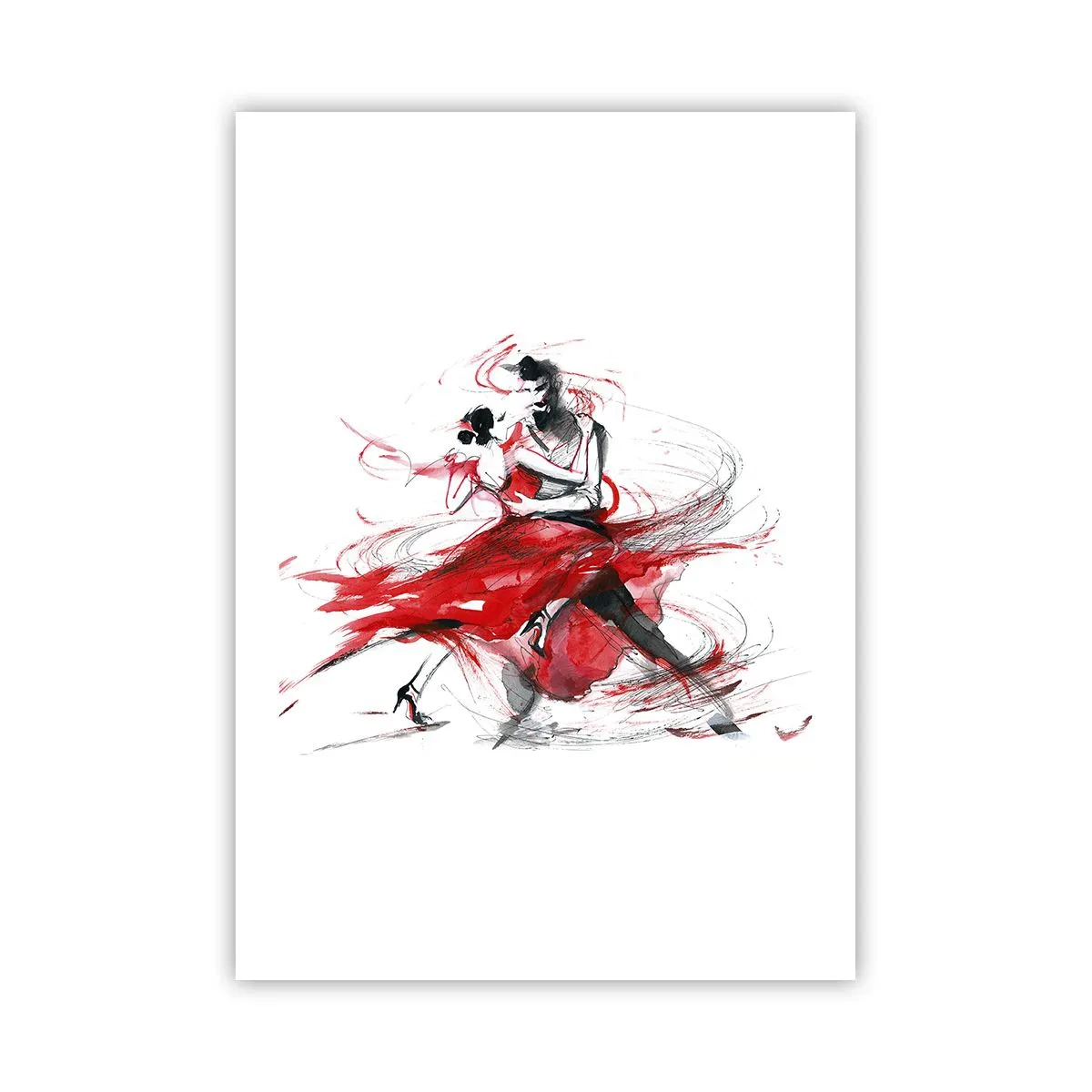Affisch - Tango - passionens rytm - 50x70 cm