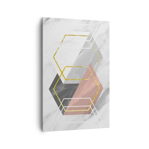 Canvastavla - Bild på duk - Kedjekomposition - 80x120 cm