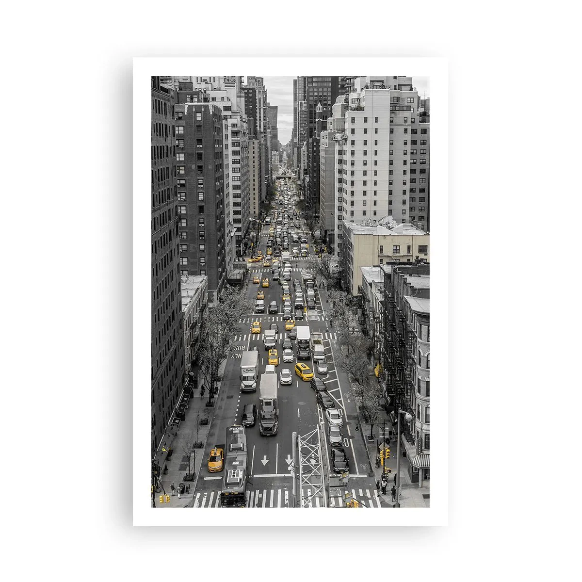 Affisch - Livet i New York - 61x91 cm