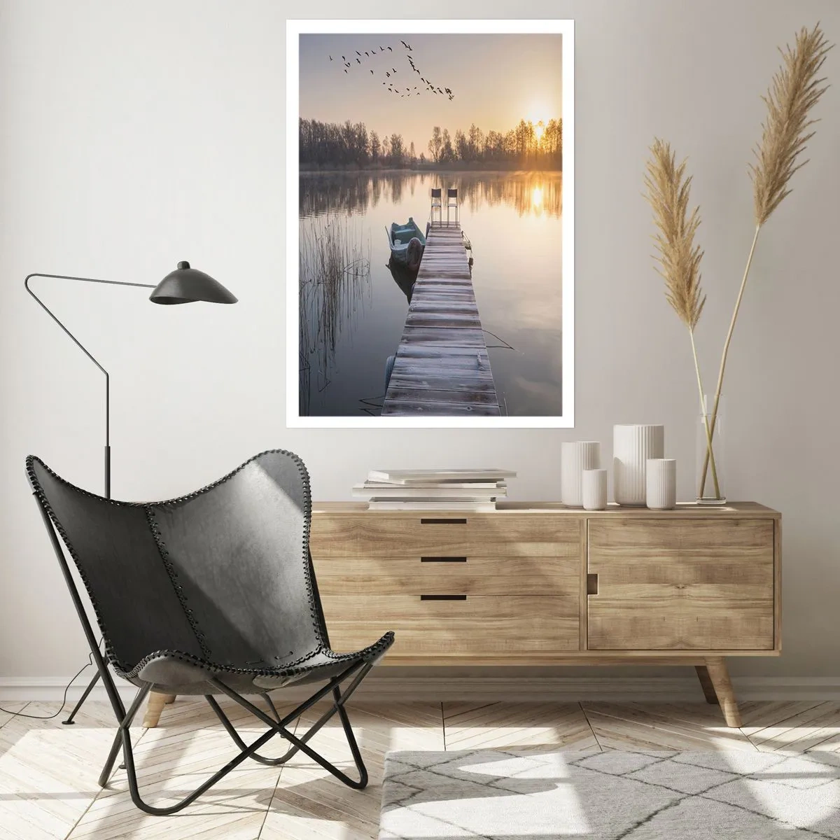 Affisch - Kommer tillbaka om en viss tid - 70x100 cm