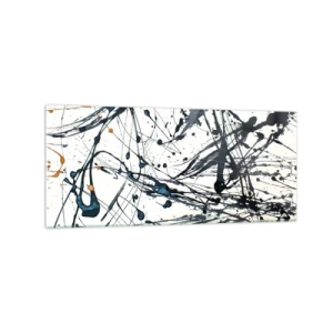 Glastavla - Bild på glas - Med eller utan någon mening? - 120x50 cm