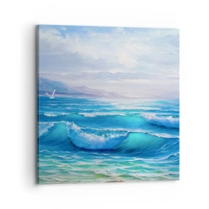 Canvastavla - Bild på duk - Stillande - 70x70 cm