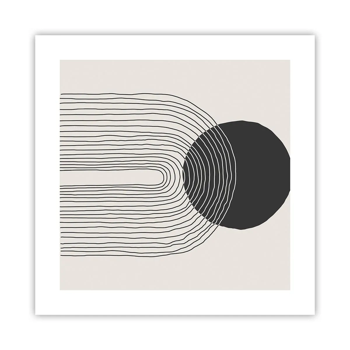 Affisch - Darr och säkerhet - 40x40 cm