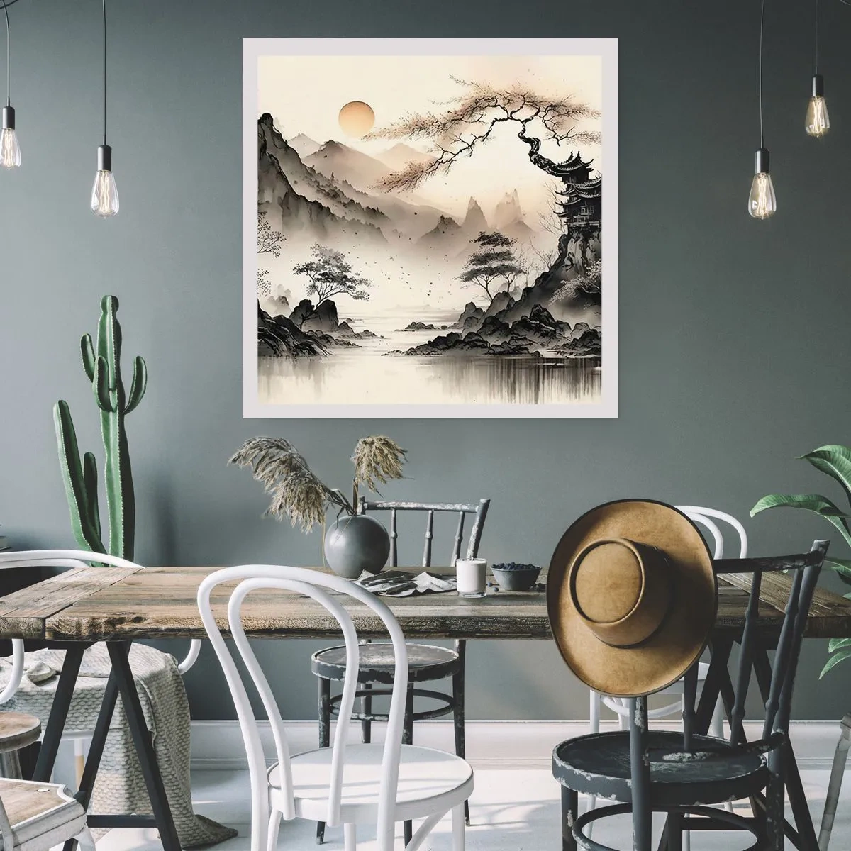 Affisch - Orientens unika charm - 40x40 cm