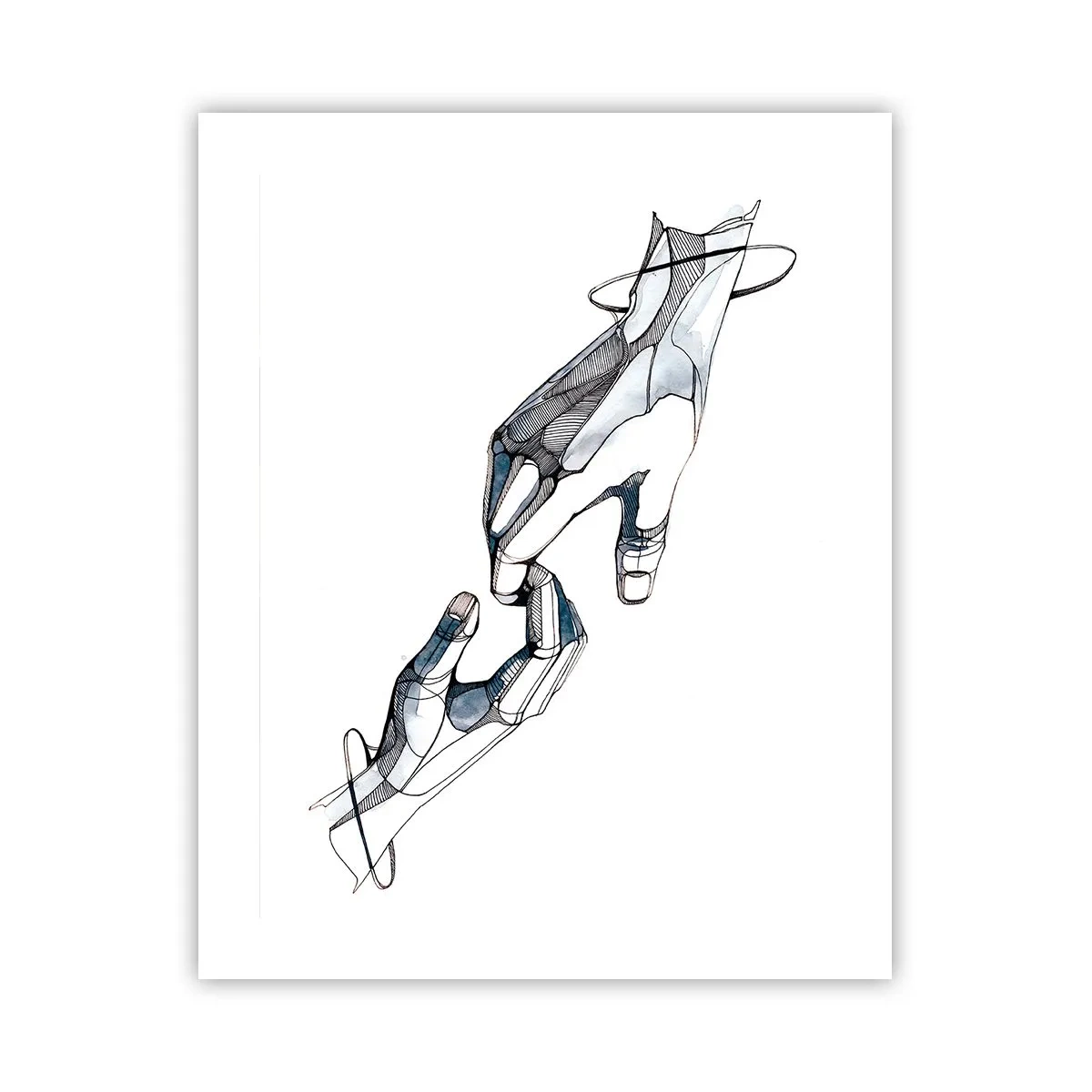 Affisch - God gest - 40x50 cm