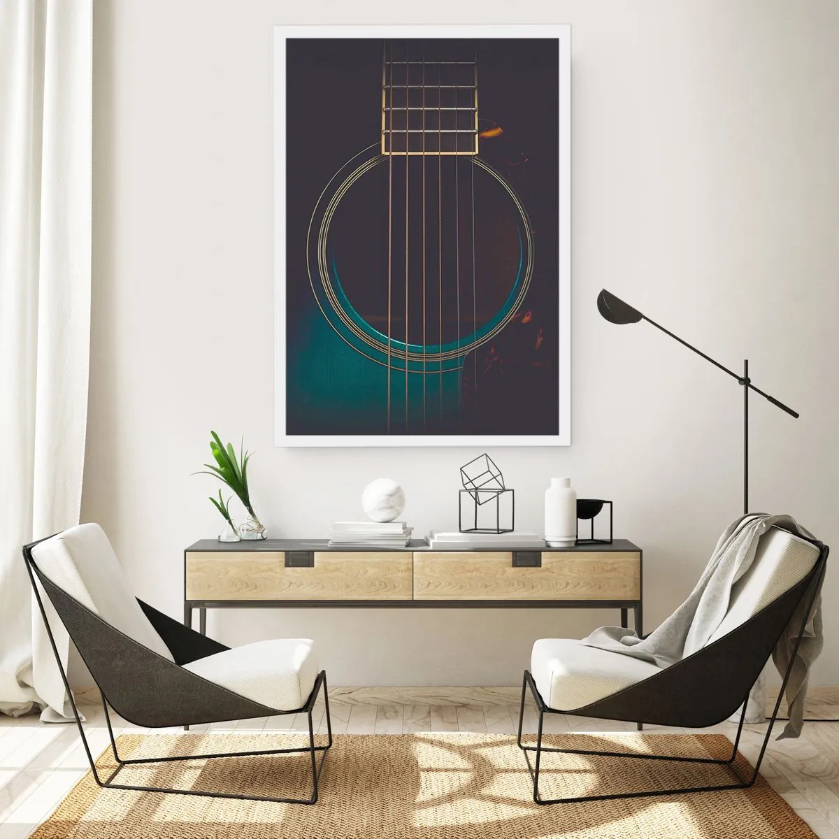 Affisch - Ett ögonblick innan det ljuder - 70x100 cm