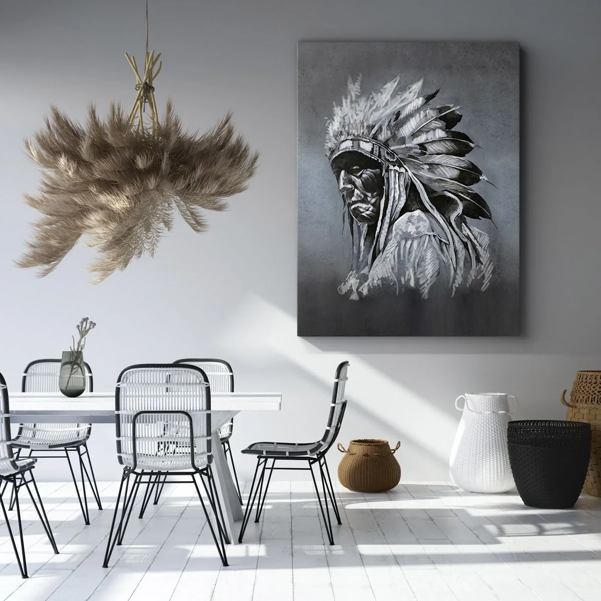 Canvastavla - Bild på duk - Tillbaka till rötterna - 50x70 cm