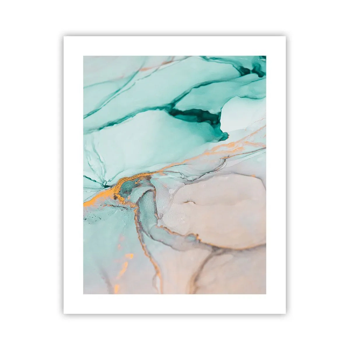 Affisch - Formernas och färgernas dans - 40x50 cm