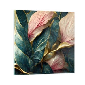 Glastavla - Bild på glas - Naturlig elegans och stil - 60x60 cm