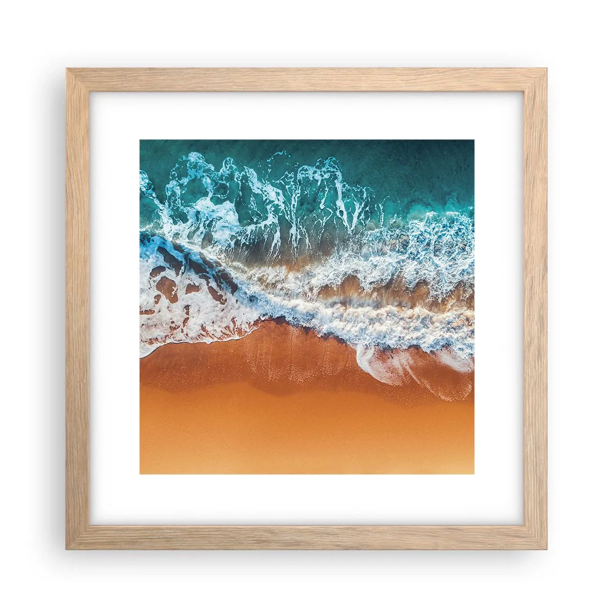 Affisch i ram av ljusek - Alltid i par - 30x30 cm